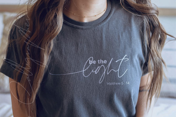 Be the Light Christian Svg Quote Design Review for Real Projects