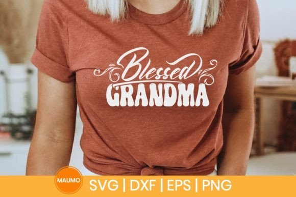 Blessed Grandma, Grandma Svg Quote