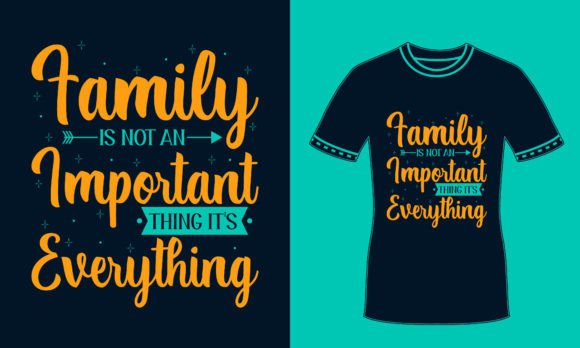 Family Quote Retro Svg Typography Tshirt