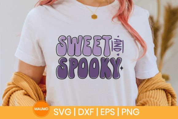 Halloween Svg Quote Sweet and Spooky