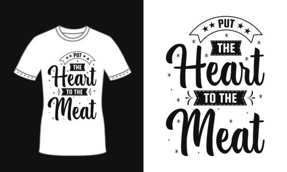 Meal Quote Black Typography SVG T-Shirt Review