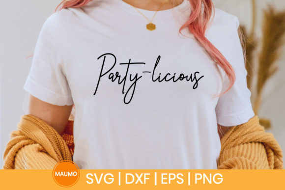 Party-licious SVG Quote Review for Real Embroidery Projects