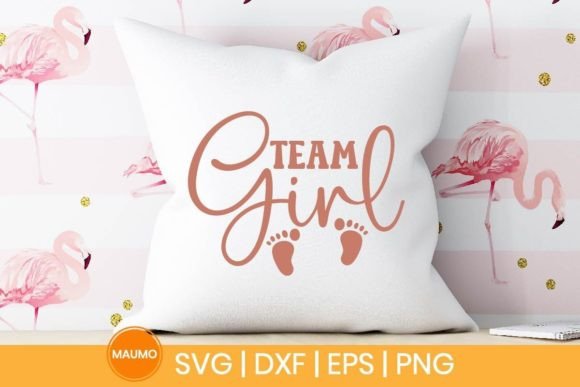 Team Girl, Baby SVG Quote Review for Real Embroidery Projects